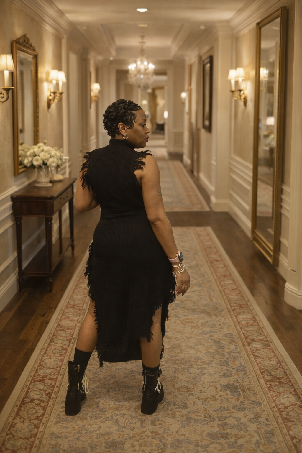 The Femme Fatal Fringe Dress