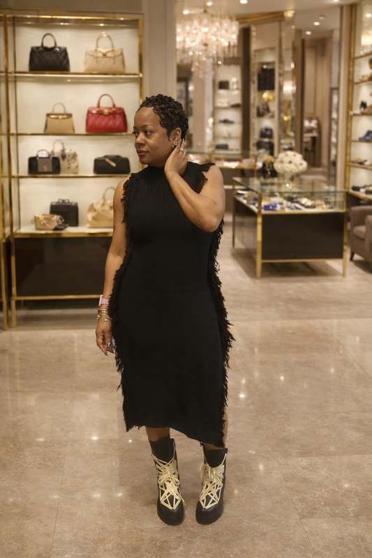 The Femme Fatal Fringe Dress