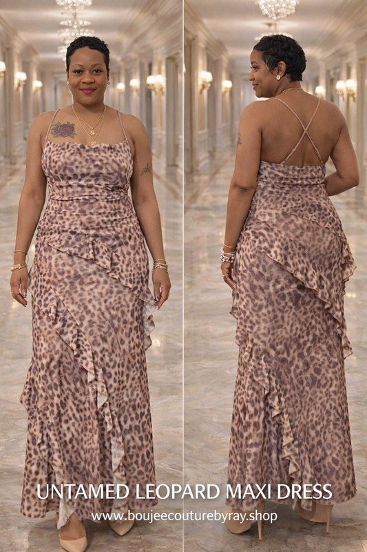 Untamed Leopard Maxi Dress