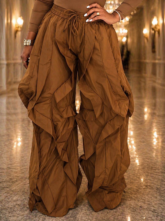 Soft Power Ruffle Pants
